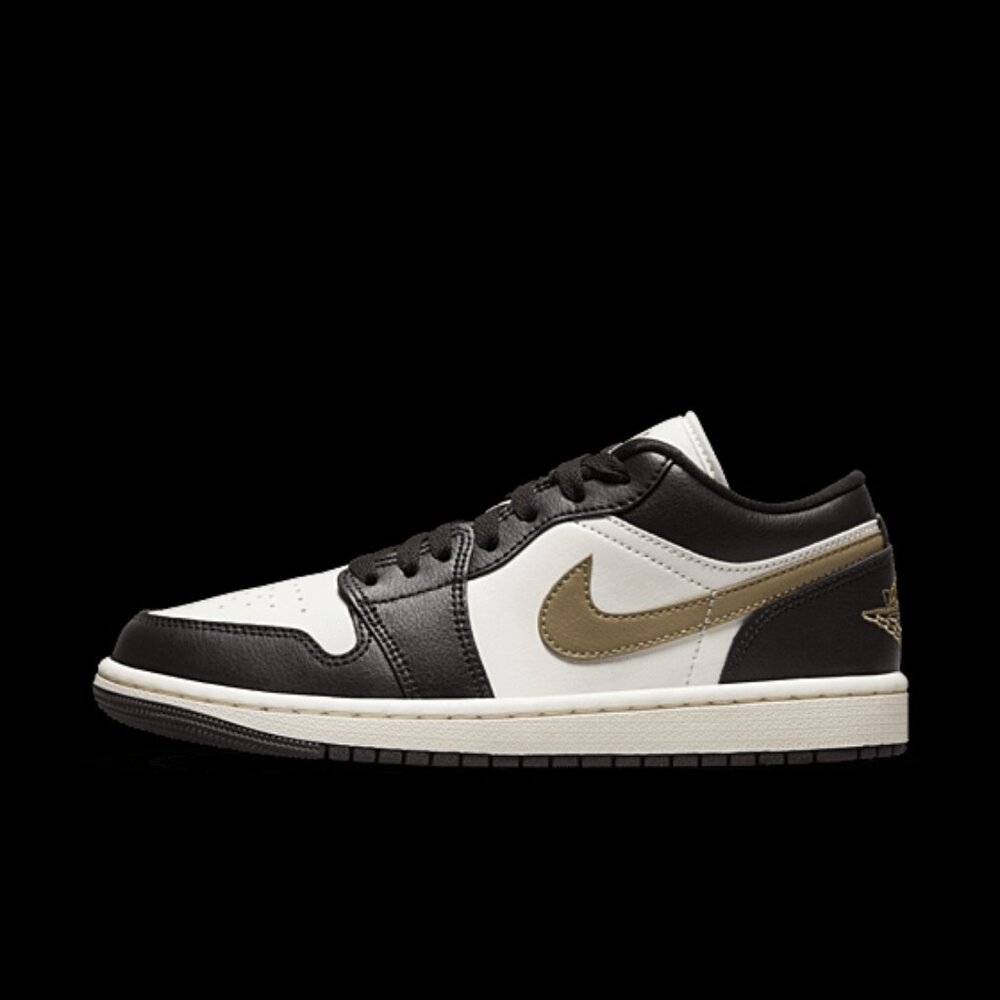 Air Jordan 1 Low Women's Shoes Size: W 7.5 / M 6 Shadow Brown/Brown Kelp-Sail